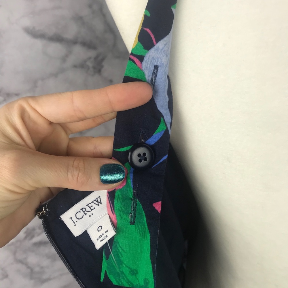 NWT J. Crew Factory Floral Maxi Dress - Picture 8 of 15